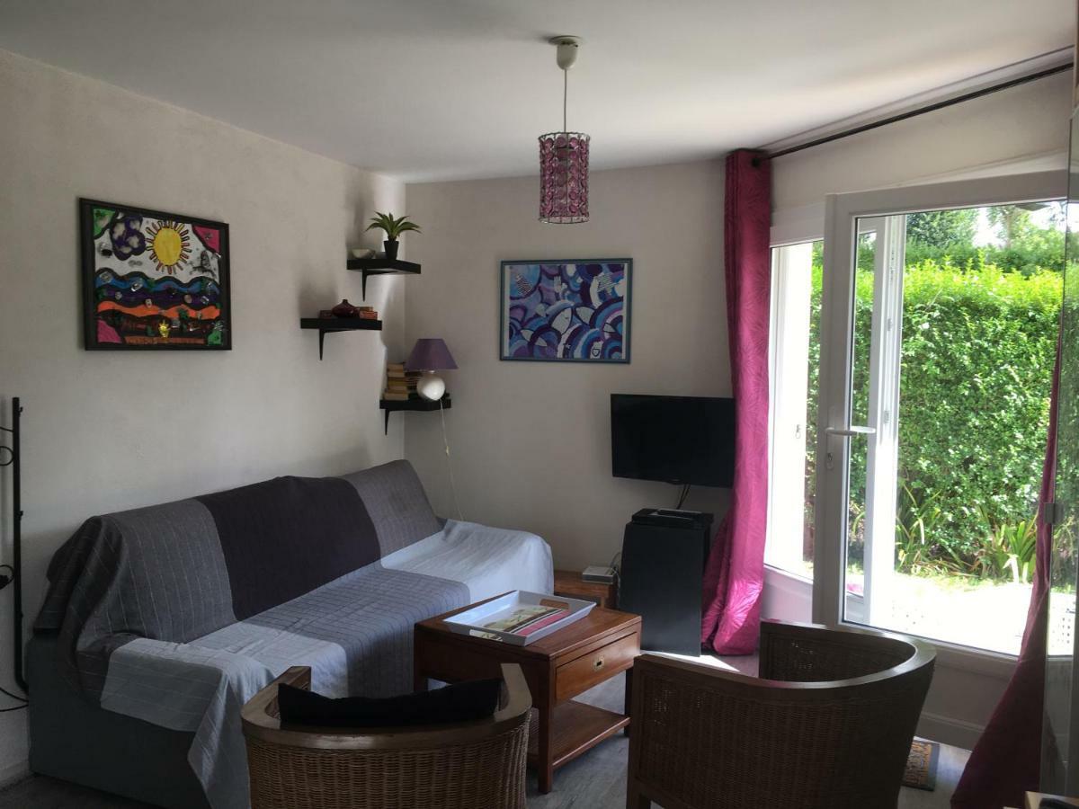 Appartement Proche Mer Avec Jardin Ensoleille Houlgate Luaran gambar